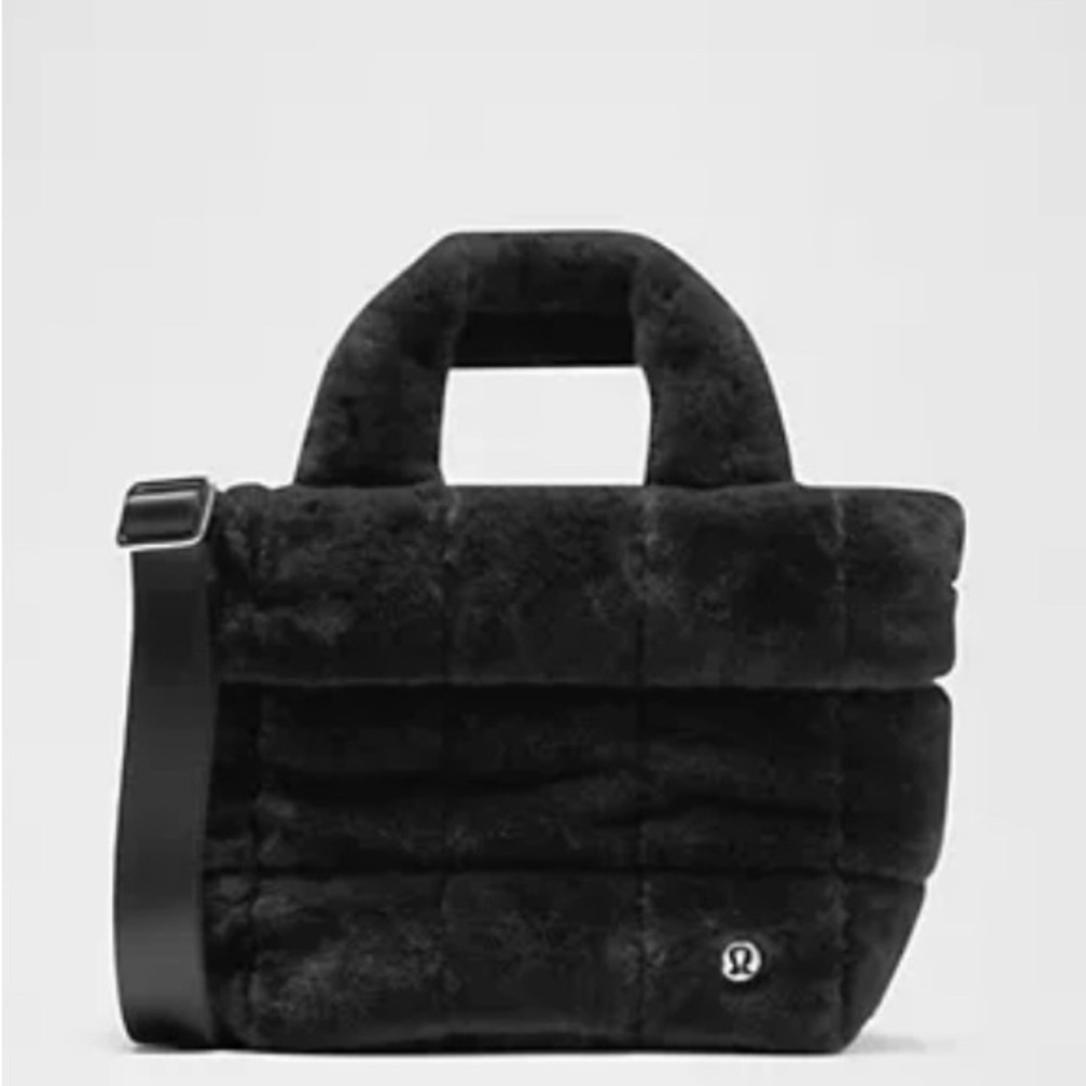 lululemon athletica Black Plush Tote